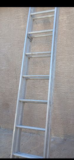 Escalera 16f Davidson Doble De Aluminio 