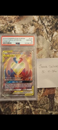 POKEMON PSA 10 LATIAS AND LATIOS