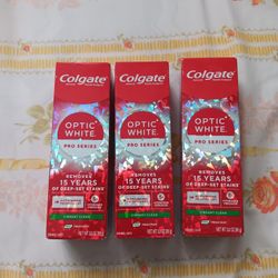 3 For $12 Colgate Pro Series Toothpaste 