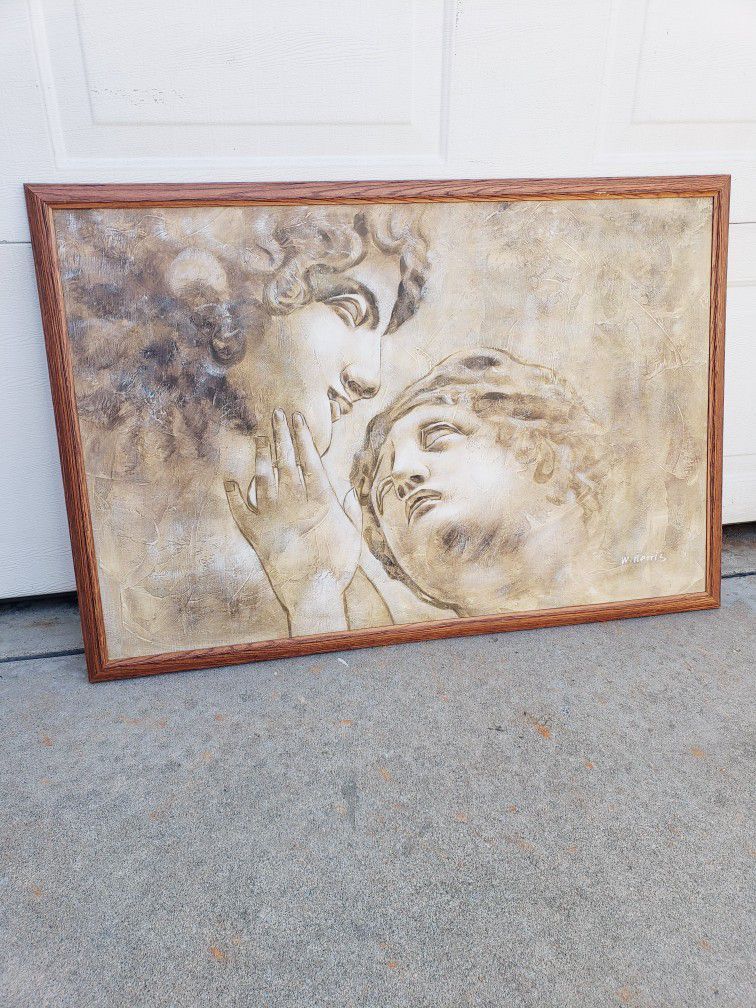 Roman Greek Canvas Painting - New