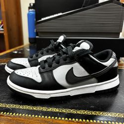 Nike Dunk Low Faith Black And Grey Size 5Y/ Womens Size 6.5
