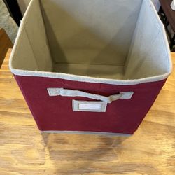 Fabric Storage Bin