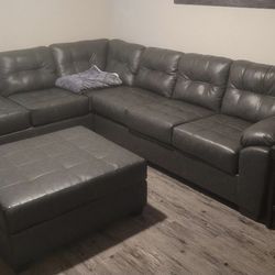Sectional And Ottoman