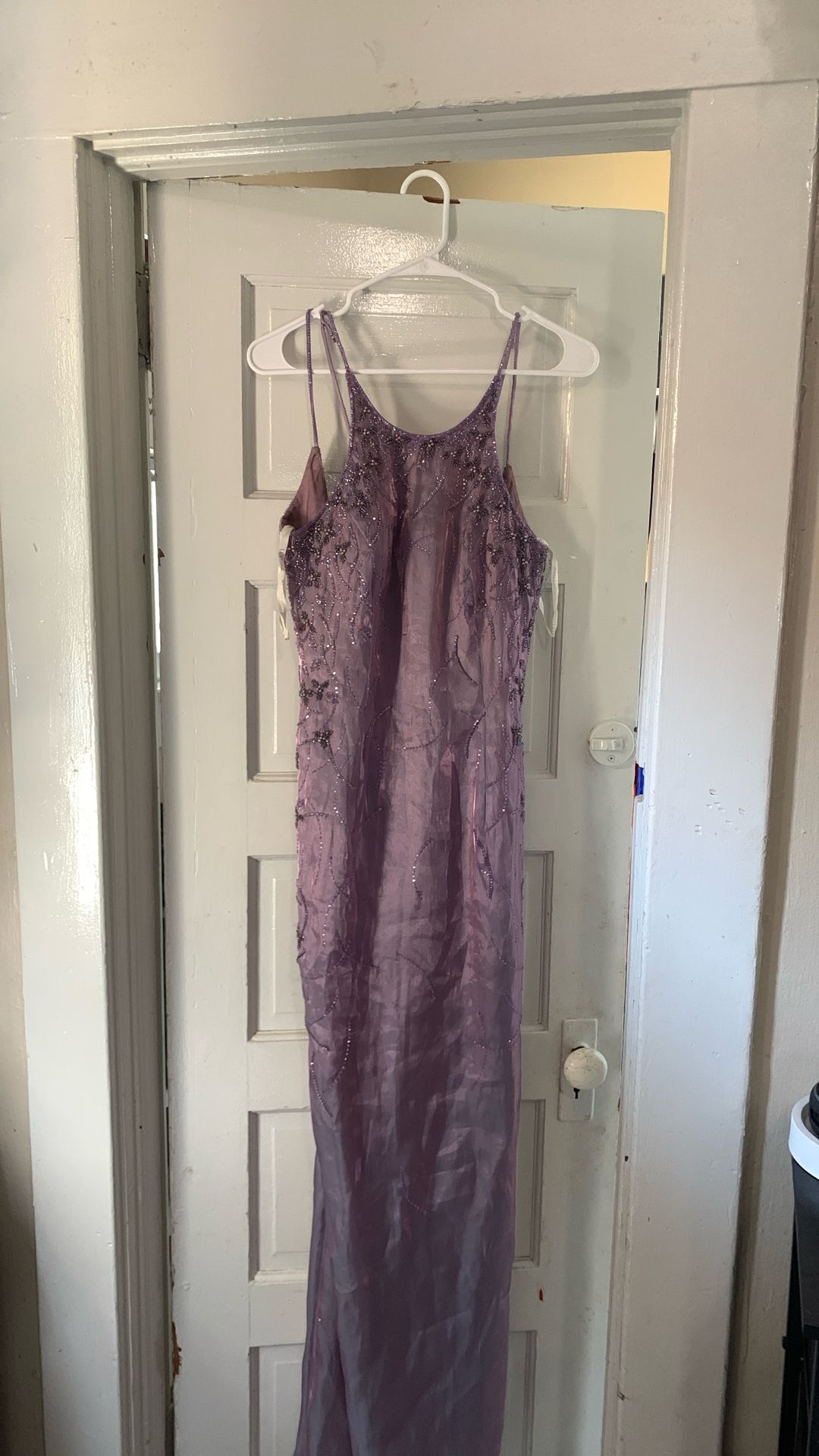 Vintage Lavender Prom Dress