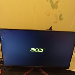 Acer 27" Gaming  Monitor Crack On Corner But Works Fine