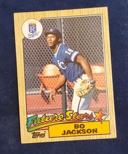Bo Jackson, Future Star, Topps, 1987