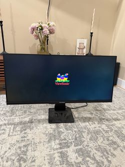 ViewSonic 36” Ultrawide Monitor - Works Great