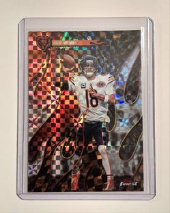 Caleb Williams 2025 Topps Finest Torchers Geometric Refractor Bears #T-12