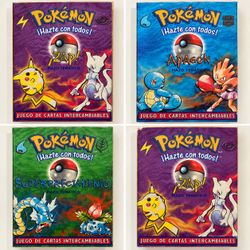 Pokemon Spanish wotc theme decks