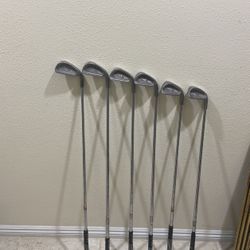 6 vintage, Ping.Eye2 Irons. $100 all.