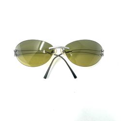 Chanel Khaki Olive Vintage Sunglasses 