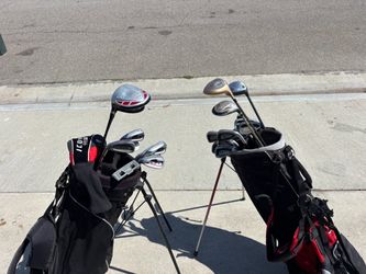 Left and right handed with bags