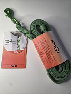 Lightweight Leather Dog Leash NEW 