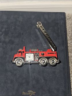 Firetruck Clock Display