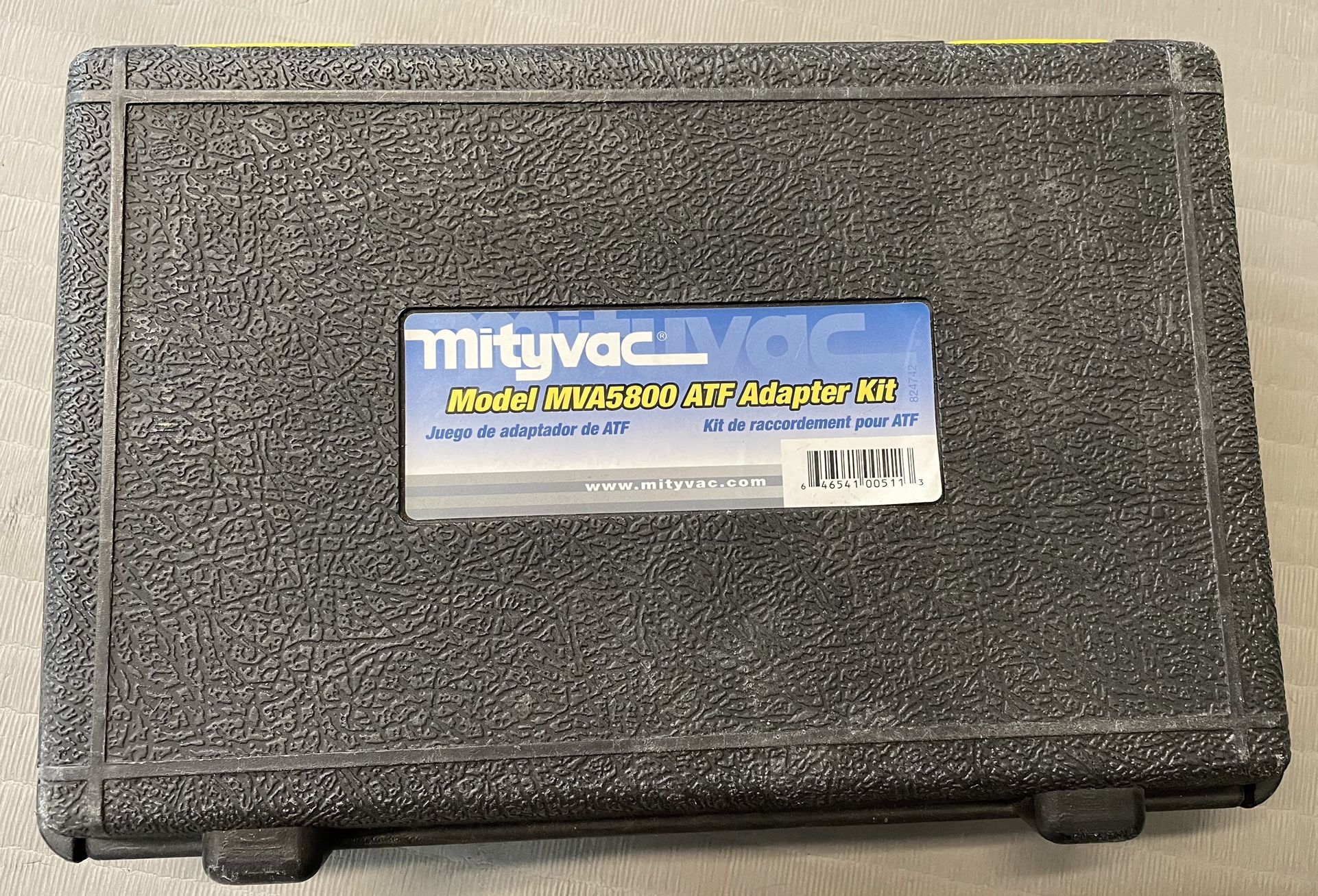 Mityvac MVA5800 ATF Refill Adaptor Kit for topping off ATF on MANY makes!