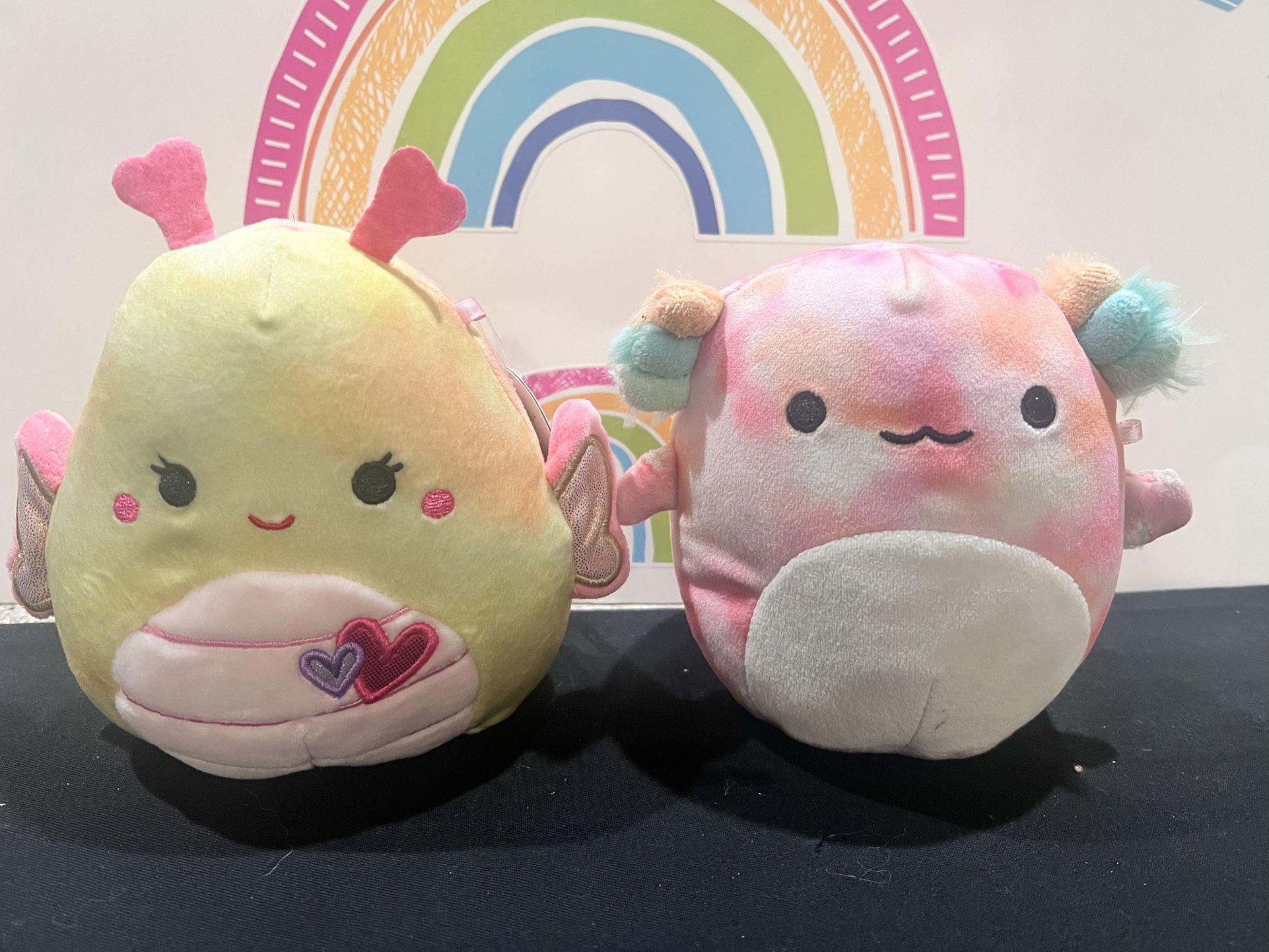 SQUISHMALLOWS BALIA THE BUTTERFLY & AXILOTO - 6 INCH PLUSHIES