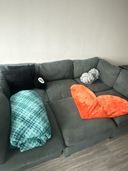 Upholstered Sectional Couch