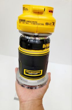 DEWALT
20V MAX XR Cordless Brushless Fixed Base Compact Router (Tool Only) NO INCLUYE BATERIA