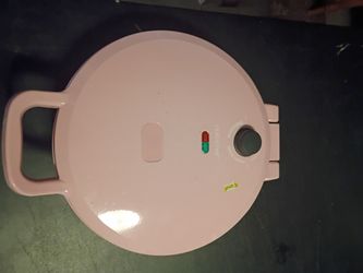 NutriChef Pink Electric Pizza Maker