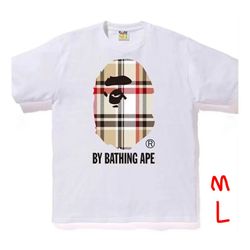 BAPE By Bathing Ape Plaid Graphic Tee