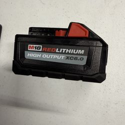 Milwaukee High Output Battery