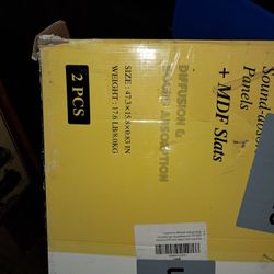 Utu Accoustics  Sound Proof Panels Black Color