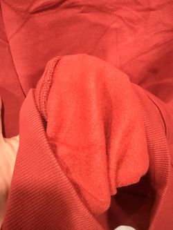 Women's EFAN Red Fleece Crewneck Sweatshirt