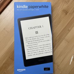 Amazon Kindle Paperwhite 16GB, Wi-Fi, 6.8 in - Black