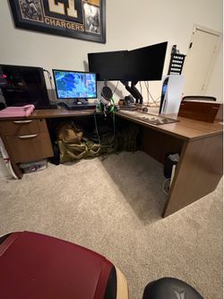 Large L-Shaped Desk ONLY