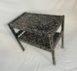 Decorative Wood Table with Shelf 23” L x 13.5” W x 21.5” H
