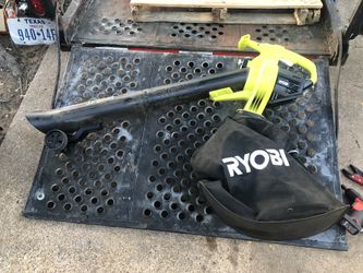 Ryobi 40v lawn vac