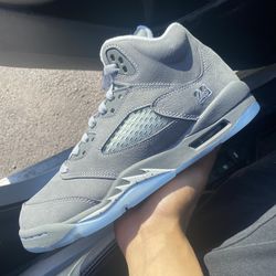 Multiple Sizes | Wolf Grey 5s | IN HAND NOW | READ DESCRIPTION