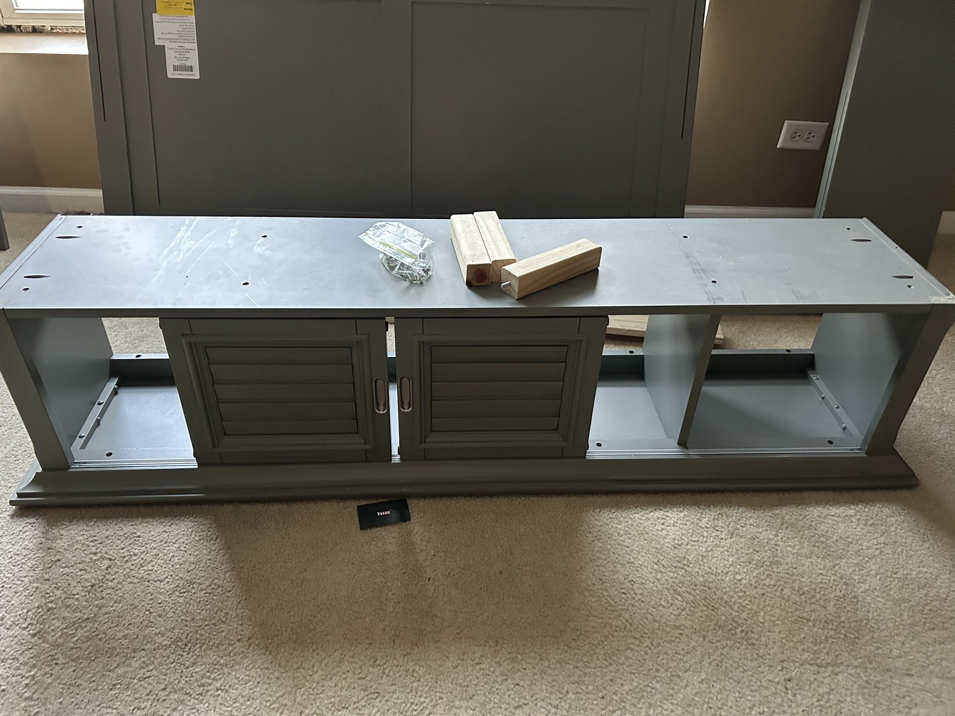Van Art Full Size Girls Bedroom Set In Grey