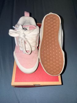 Vans Kids Pink Suede Sneakers