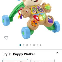 Puppy Walker Kids Push Toy 