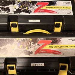 Brand New Peerless Super Z ZT747 Tire Chains - 2 Sets