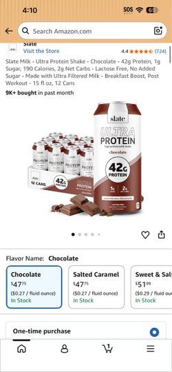 Slate Ultra Protein Chocolate Shake 12-Pack