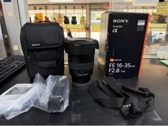 Sony FE 16-35mm f/2.8 GM SEL1635GM lens