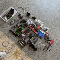 Bike parts Pedals cages pumps Cables SRAM Shimano Bontrager Specialized Blackburn Giant