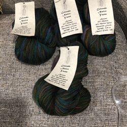Lot 4 Hanks Colorado Native Yarn 