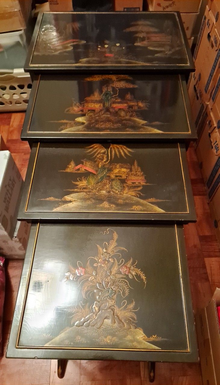 Nesting Tables Lacquer 