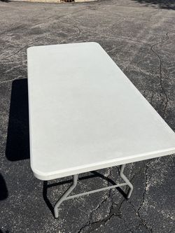 60" x 30" White Economy Folding Tables (6 Available)$40 each or $200 for all 6 tables (Save $40!)