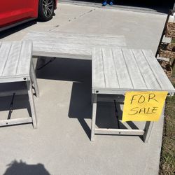 Coffee Table And End Table 