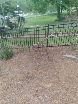 Old Hand Plow