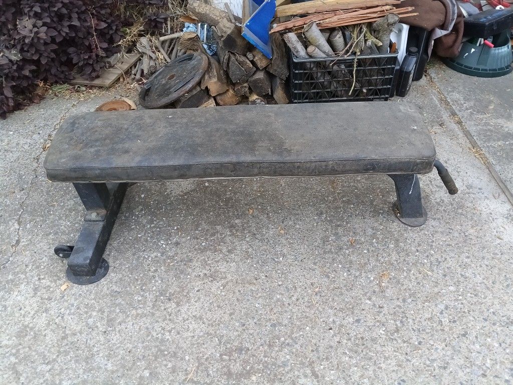 Old used weight bench - needs work