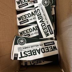 🔥 50+ Boxes of WEEDABEST Pre-Rolled Cones – Bulk Lot – $250 🔥 📦 Wholesale Deal – Brand New – Great for Dispensaries, Events, or Resellers
