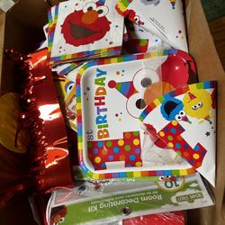 Elmo Birthday Supplies