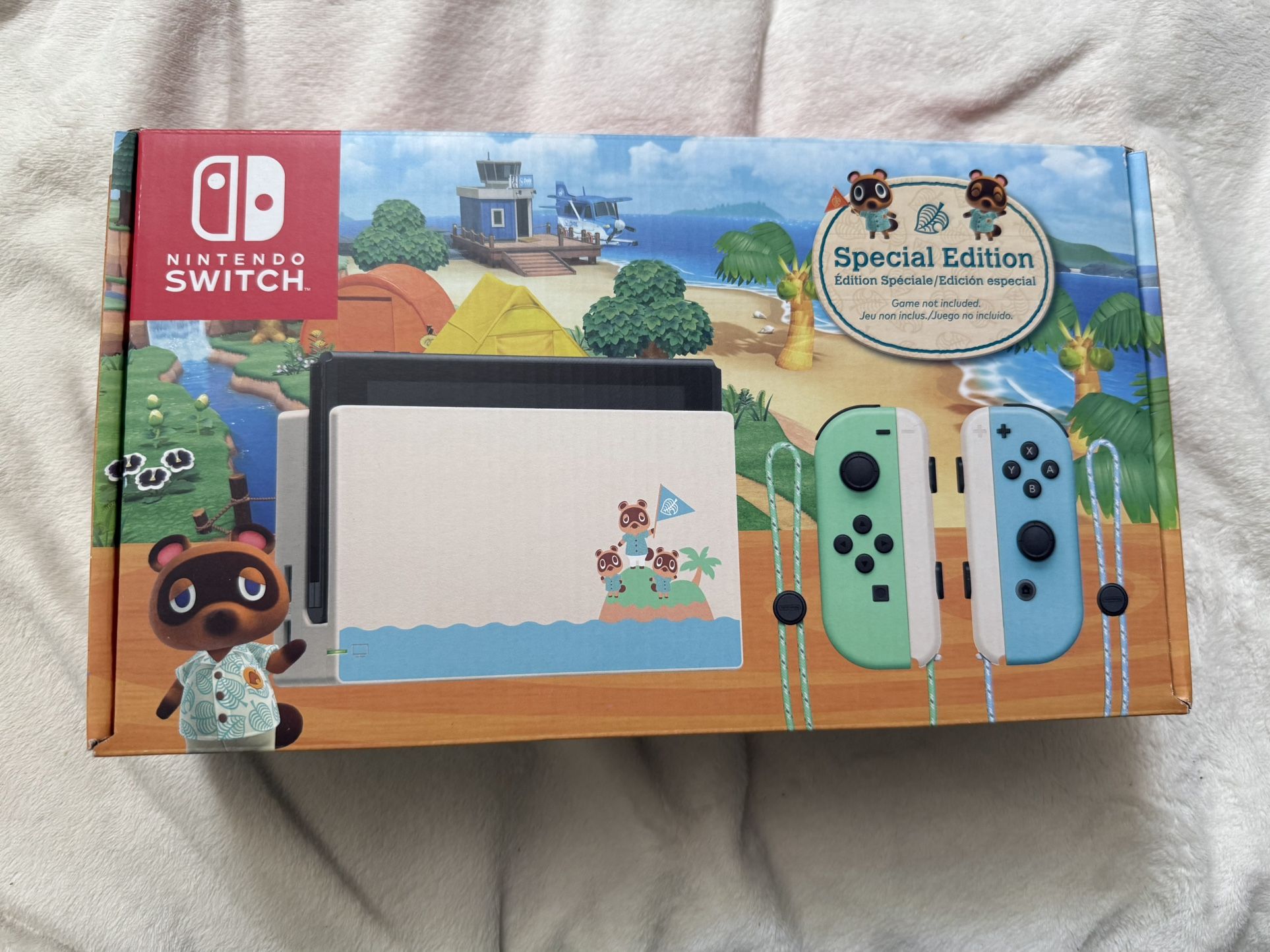 For Sale: Nintendo Switch – Animal Crossing Special Edition (Like New, Complete in Box)