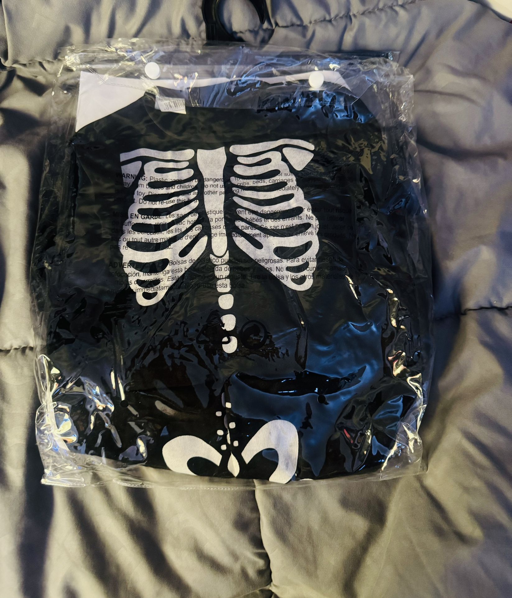 skull costume for boy