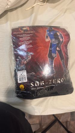 Adult Teenager Mortal Combat Warrior Halloween Costume M/L